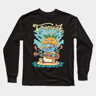 Tropical Vibes Long Sleeve T-Shirt